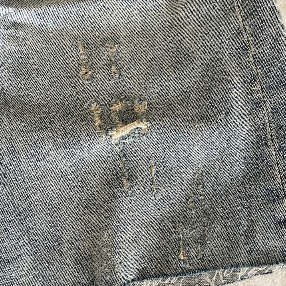 Zara Denim Mini Skirt - Picture 7 of 8